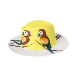 Ψάθινο Καπέλο Fedora για άνδρες και γυναίκες ζωγραφισμένo στο χέρι