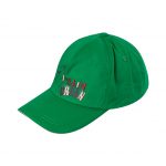 Τζόκεϊ Καπέλο Παιδικό σε μπλε και πράσινο για αγόρια