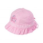 Παιδικό Καπέλο Κώνος με κέντημα αστέρι για κορίτσια