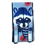 Γυναικείο Σατέν Κασκόλ Μαντήλι σε σχήμα Μπλε Ρακούν